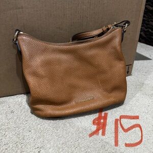 Michael Kors Brown Leather Shoulder Bag